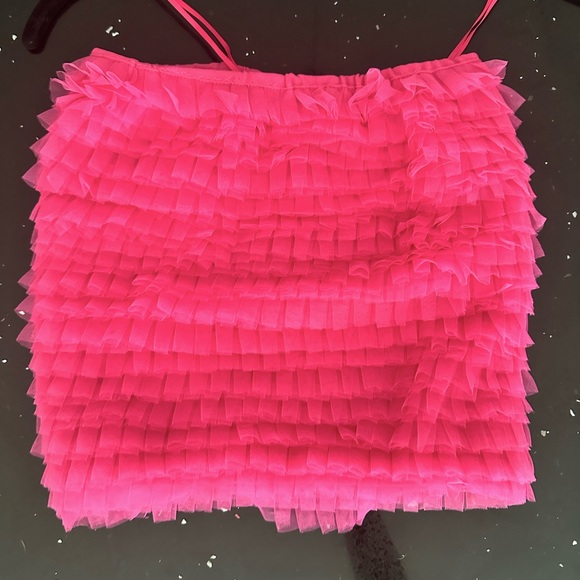 Urban Outfitters Tube Top - XS Hot Pink - Picture 3 of 6